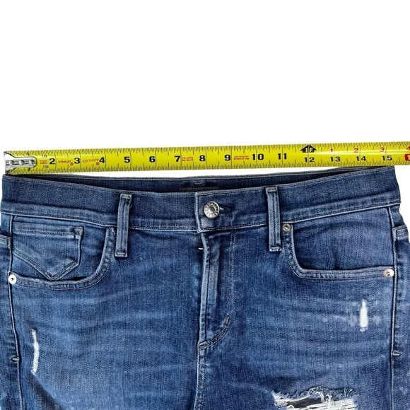 Agolde Women’s  Sophie Medium Wash Distressed Jean Size 30 - Picture 6 of 11